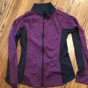 Athletic zip up size medium